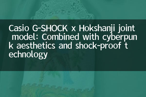 Casio G-SHOCK x 空山基聯名款：賽博朋克美學與防震科技結合