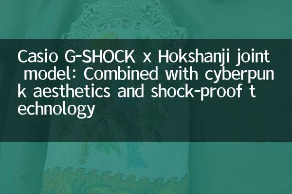 Casio G-SHOCK x 空山基聯名款：賽博朋克美學與防震科技結合